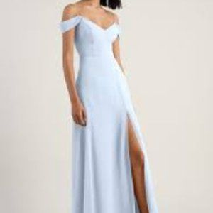 Jenny Yoo Priya dress in Whisper Blue (Size 2)